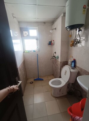 Bathroom in 3 BHK Apartment at Mahagun Moderne, Sector 78 – for Rent