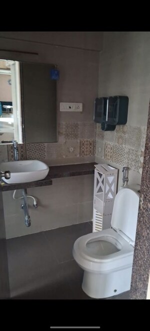 Bathroom in 2 BHK Apartment at Acme Avenue, Kandivali West – for Rent