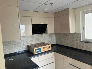 Kitchen in 4 BHK Apartment at Godrej Air Sector 85, Sector 85 – for Rent