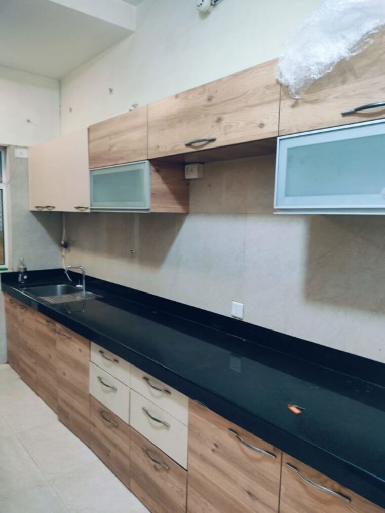 Kitchen, lnt-crescent-bay-t5 3 Bedroom 1850 Sq.Ft. Apartment In Parel Mumbai 10569775