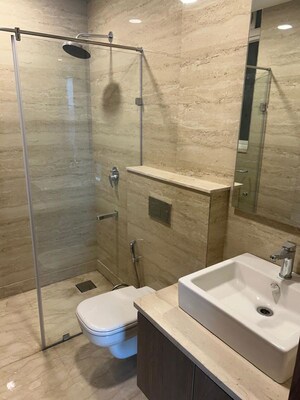 Bathroom in 3 BHK Builder Floor at Sector 21 – for Rent