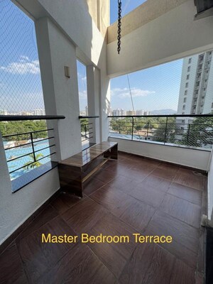 Balcony in 3 BHK Apartment at Dudhane Nagar – for Rent