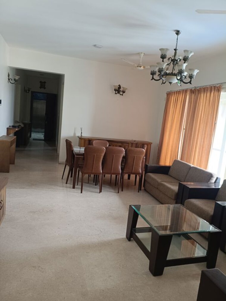 Living Room, kundan-spaces-divine 4 Bedroom 2300 Sq.Ft. Apartment In Wanowrie Pune 10569780