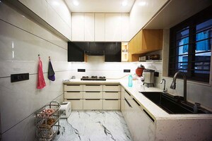 Kitchen in 3 BHK Apartment at Vastral – for Sale