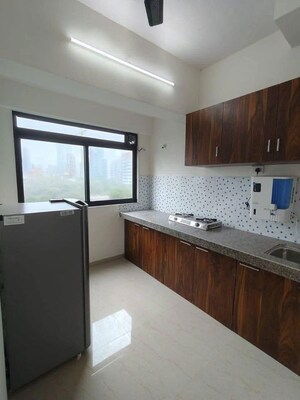 Kitchen in 1 BHK Apartment at Mhada Bharat Mill, Lower Parel – for Rent