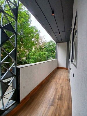 Balcony in 3 BHK Builder Floor at Sector 21 – for Rent