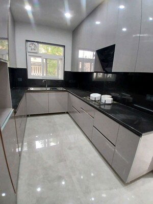 Kitchen in 3 BHK Builder Floor at Sector 21 – for Rent
