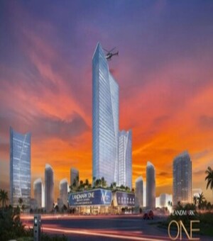 Office Space – Exterior View View at Landmark One, Sector 67 - for Sale