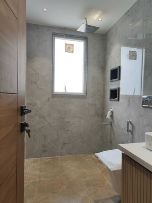 Bathroom in 4 BHK Builder Floor at Sector 21 – for Rent