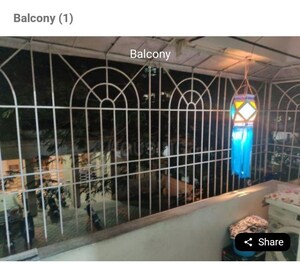 Balcony in 1 BHK Apartment at Ideal Colony – for Rent