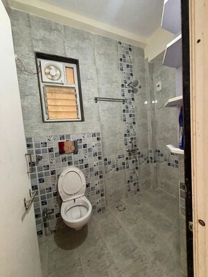 Bathroom in 2 BHK Apartment at Dwarka – for Rent