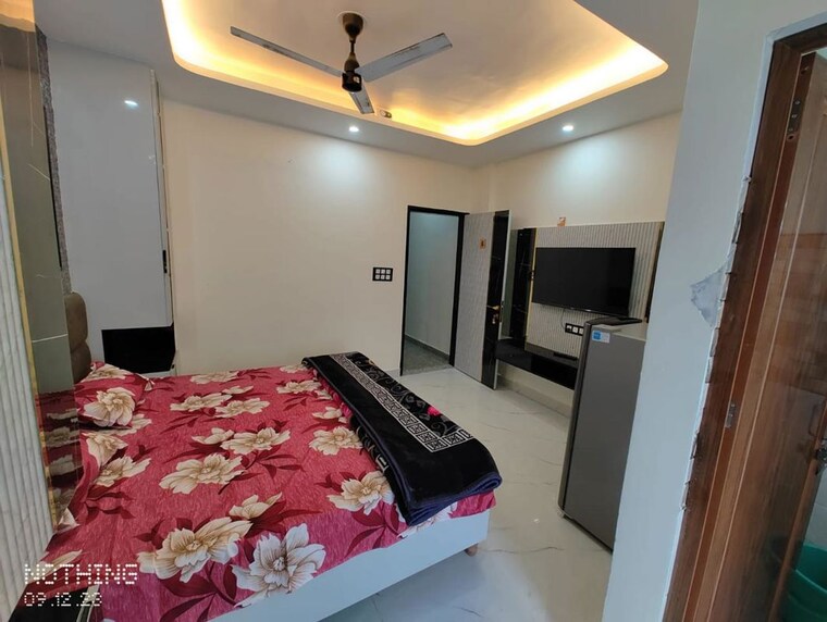 Bedroom, dlf city phase 3 1 RK 300 Sq.Ft. Builder Floor In Dlf City Phase 3 Gurgaon 10569904