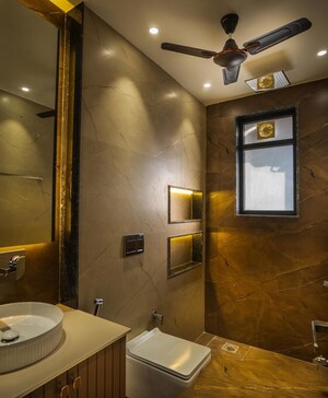Bathroom in 4 BHK Builder Floor at Sector 21 – for Rent