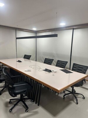 Team Area in  Office Space at Shivalik Shilp, Sanidhya – for Rent