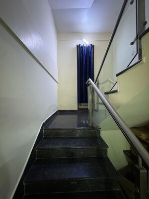 Staircase in 4 BHK Villa at Blue Lagoon, Manikonda – for Rent