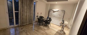 Dining area in 3 BHK Apartment at Sector 10 Dwarka – for Rent