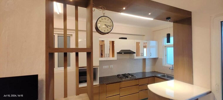 Kitchen, tejas-greenberry-signatures 2 Bedroom 1044 Sq.Ft. Apartment In Vrindavan Yojna Lucknow 10569955