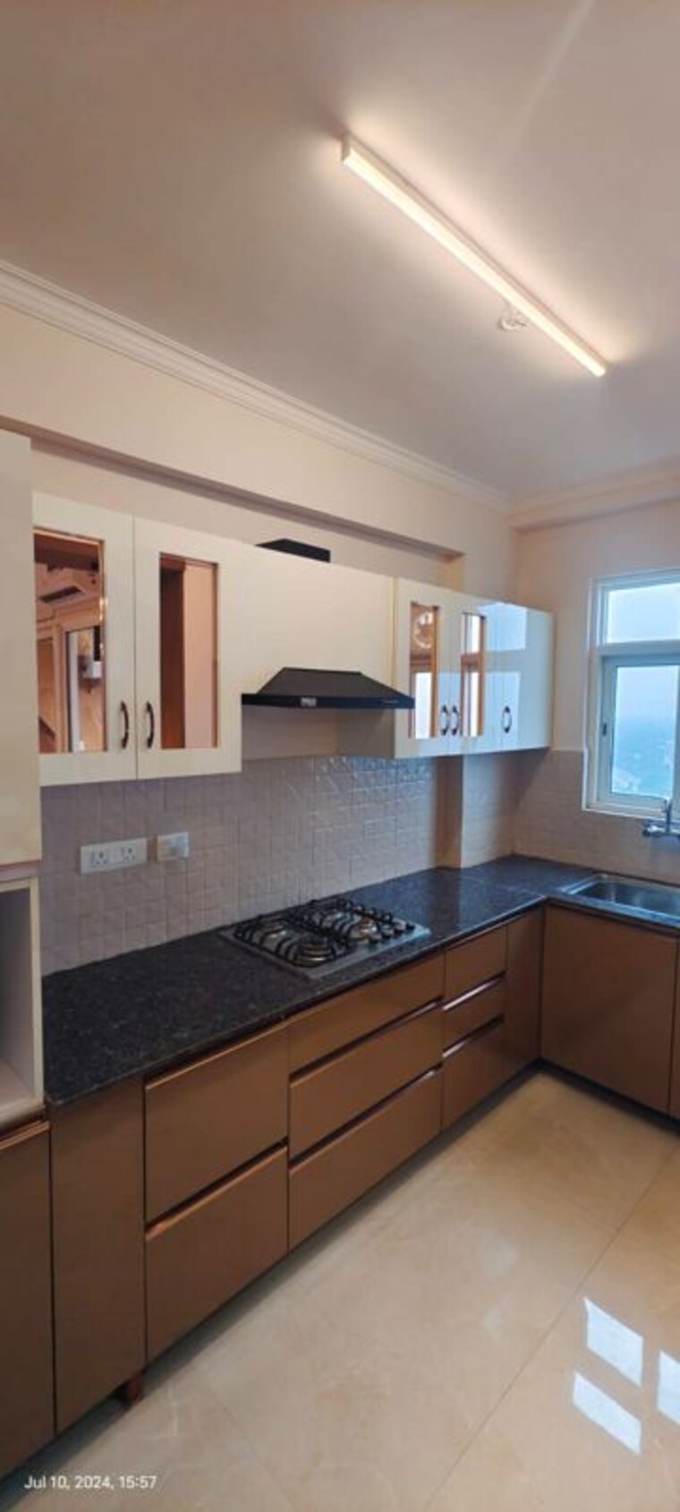 Kitchen, tejas-greenberry-signatures 2 Bedroom 1044 Sq.Ft. Apartment In Vrindavan Yojna Lucknow 10569955
