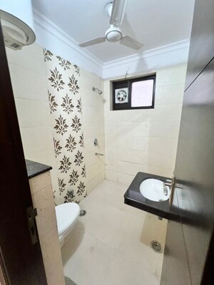 Bathroom in 3 BHK Builder Floor at Naraina – for Rent