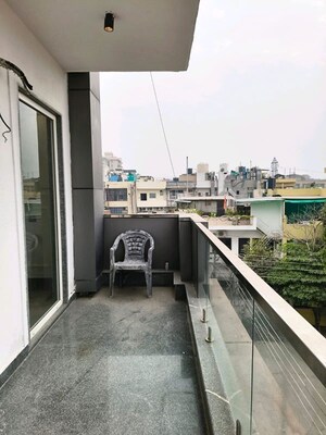 Balcony in 4 BHK Builder Floor at Palam Vihar Residents Association, Palam Vihar – for Rent