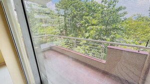 Balcony in 3.5 BHK Apartment at Shiv Shankar Society, Sector 51 – for Rent