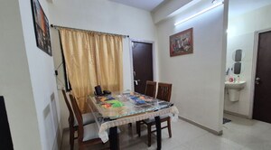 Dining area in 3 BHK Apartment at Chandkheda – for Rent