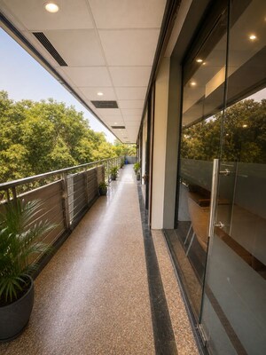 Balcony in  Shop at SVG Alpha Plaza, Alpha 1 Greater Noida – for Sale