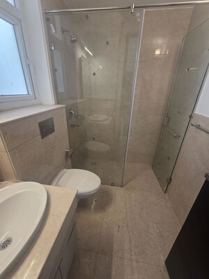 Bathroom in 4 BHK Builder Floor at Sector 23 – for Rent