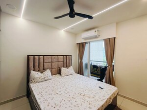 Bedroom in 3 BHK Apartment at Godrej Emerald, Ghodbunder Road – for Rent