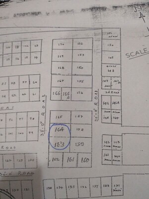 Floor Plan in 3 BHK Villa at Hegde Nagar – for Rent