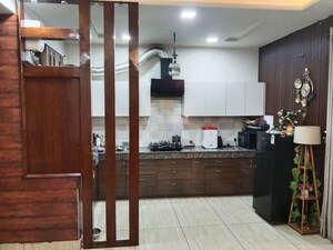 Kitchen in 3 BHK Builder Floor at Dhakoli – for Rent