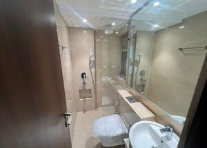 Bathroom in 2 BHK Apartment at Hiranandani Highland, Powai – for Rent