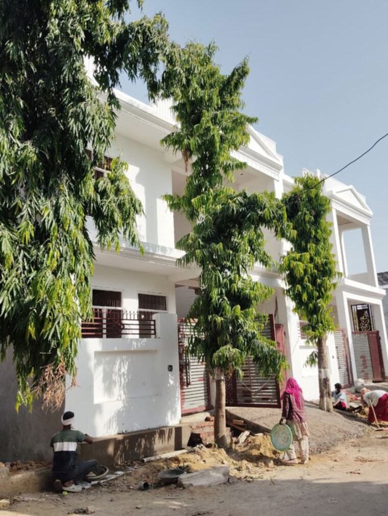 Exterior View, arsha-madhav-greens 3 Bedroom 1250 Sq.Ft. Independent House In Gomti Nagar Lucknow 10570069