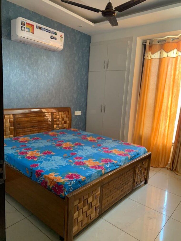 Bedroom, ramgarh bhudda 3 Bedroom 1500 Sq.Ft. Builder Floor In Ramgarh Bhudda Zirakpur 10570073