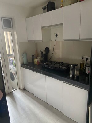Kitchen in 3 BHK Apartment at Lodha Fiorenza, Goregaon East – for Rent