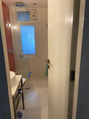 Bathroom in 3 BHK Apartment at Lodha Fiorenza, Goregaon East – for Rent