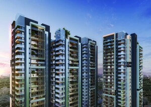 4 BHK Apartment – Exterior View View at SAS Crown, Kokapet - for Sale