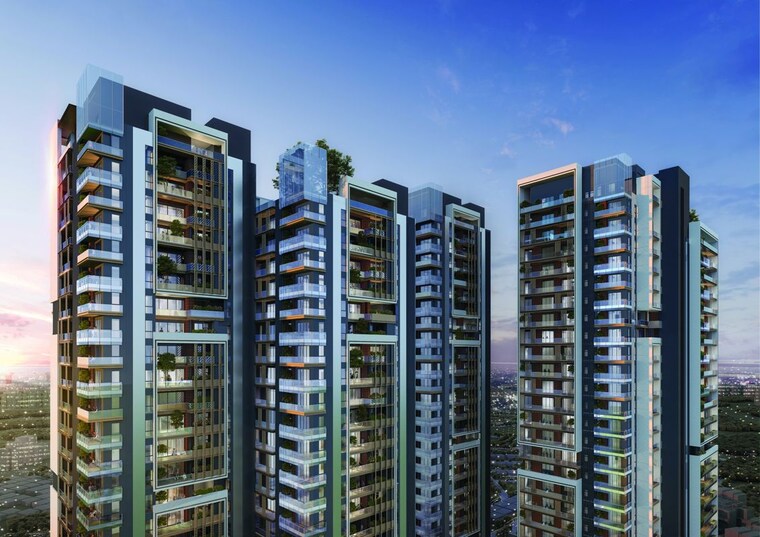 Exterior View, sas-crown 4 Bedroom 8811 Sq.Ft. Apartment In Kokapet Hyderabad 10570095