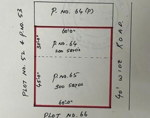  Plot – Map Location View at Kondapur - for Sale