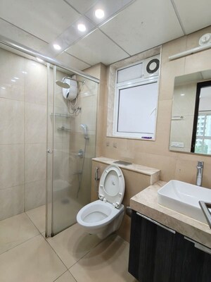 Bathroom in 2 BHK Apartment at LnT Elixir Reserve, Powai – for Rent