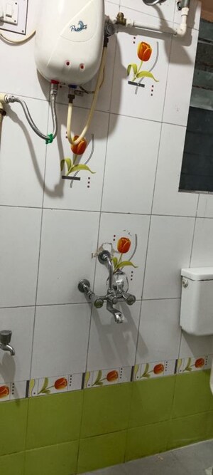 Bathroom in 2 BHK Apartment at Kharadi – for Rent