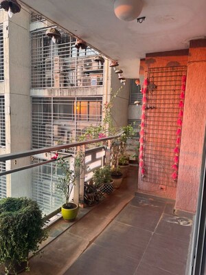 Balcony in 2 BHK Apartment at Samartha Deep, Andheri West – for Rent