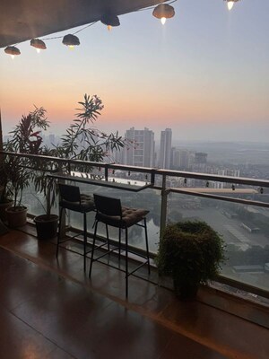 Balcony in 2 BHK Apartment at Samartha Deep, Andheri West – for Rent