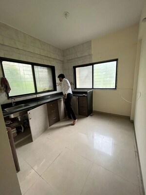 Kitchen in 3 BHK Apartment at Garud Heritage, Aundh – for Rent