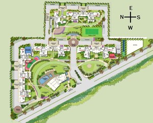Master Plan in 3 BHK Apartment at SS The Coralwood, Sector 84 – for Sale