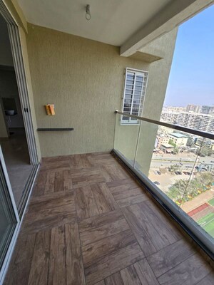 Balcony in 2 BHK Apartment at Yashwin Supernova, Wakad – for Rent