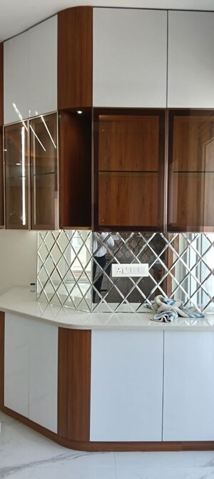 Kitchen in 2.5 BHK Builder Floor at Smart World Gems, Sector 89 – for Rent