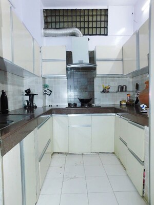 Kitchen in 3 BHK Builder Floor at East Of Kailash – for Rent