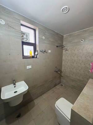 Bathroom in 4 BHK Independent House at NSG Black Cat Enclave, Chi Ii Greater Noida – for Rent