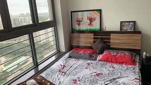 Bedroom in 2 BHK Apartment at Magarpatta Sylvania, Hadapsar – for Rent